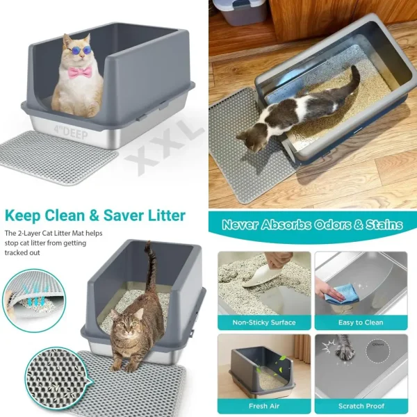 Metal Cat Litter Box